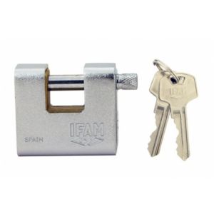 Ifam Armoured Shutter Padlocks Series 5200 81mm wide